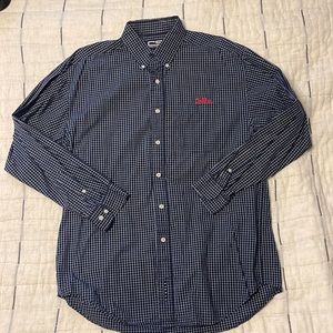 Ole Miss Button Down Large